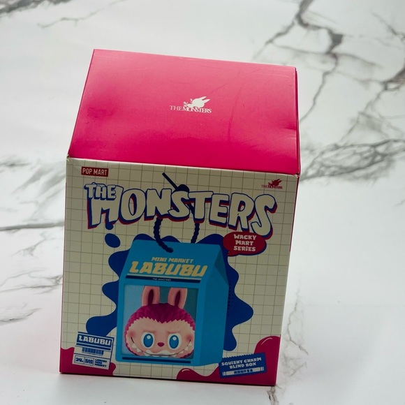 Labubu The Monsters Wacky Mart Series-Squishy Charm Blind Box - Picture 4 of 8
